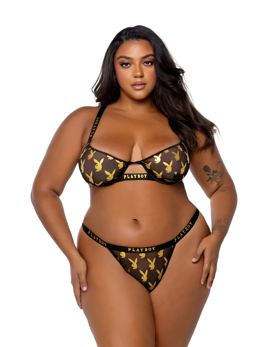 Playboy Bunny Rouge 2pc Set Roma Confidential