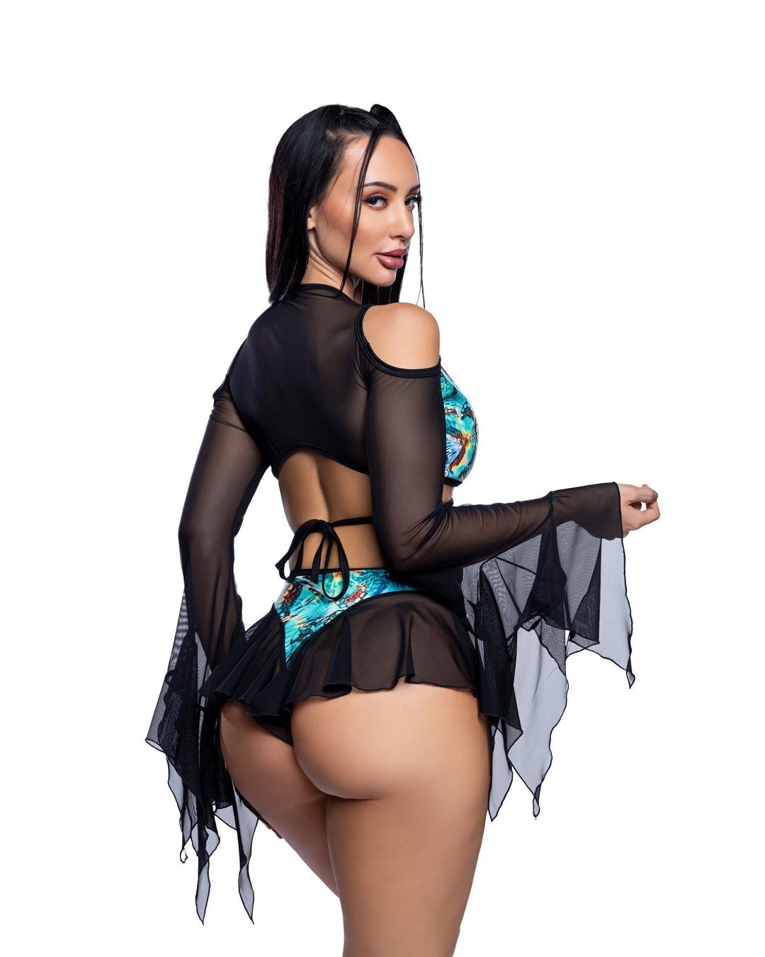 JR266 - Butterfly Flutter Shorts