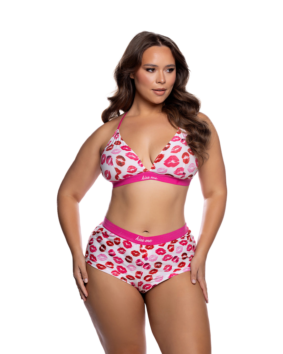 LI1151 - SWEET SMOOCH - 2PC SHORT SET
