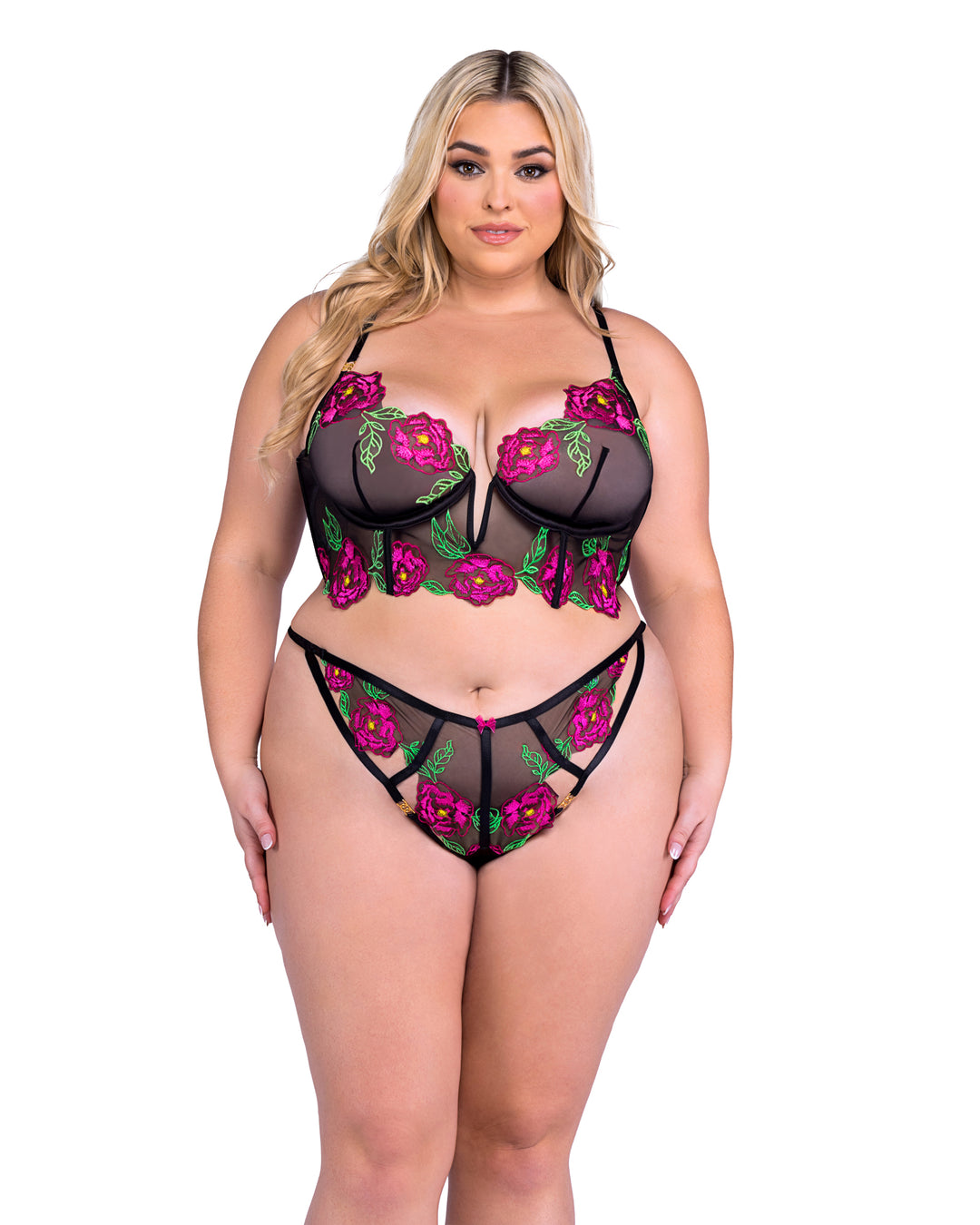 LI682 - Peony Paradise 2-Piece Bra Set