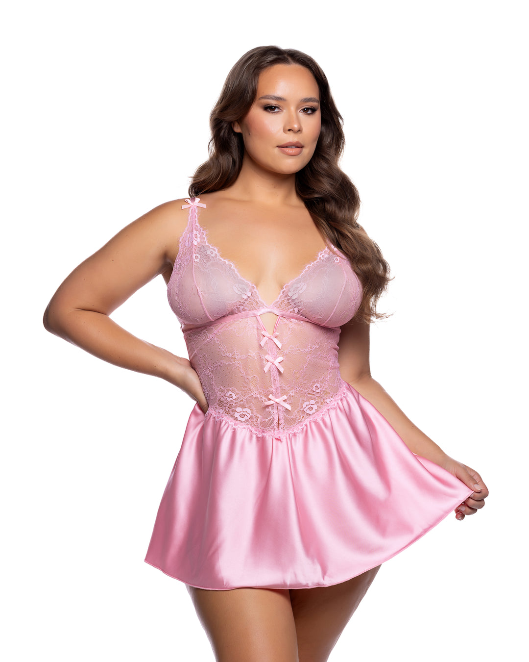 LI838 - Paradise Dream Babydoll 2-Piece Set