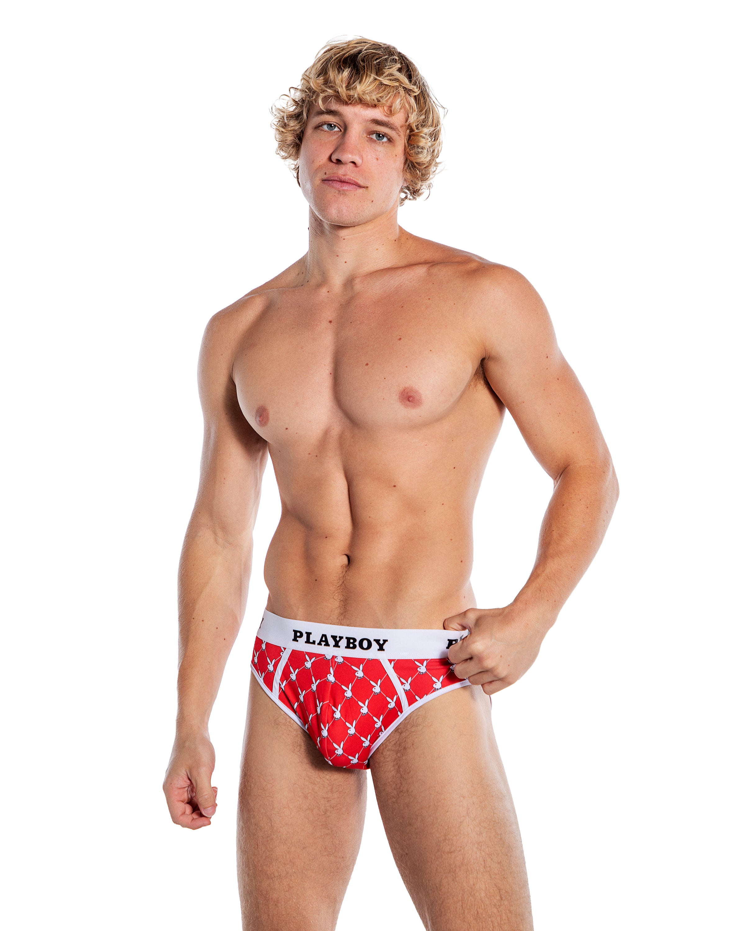 PBLI169 - Playboy Mens Argyle Briefs – Roma Costume, Inc.