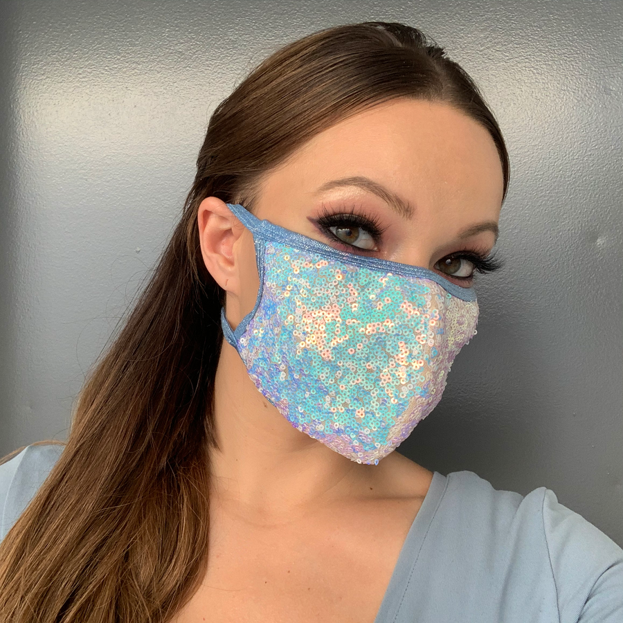 Sequin Face Mask