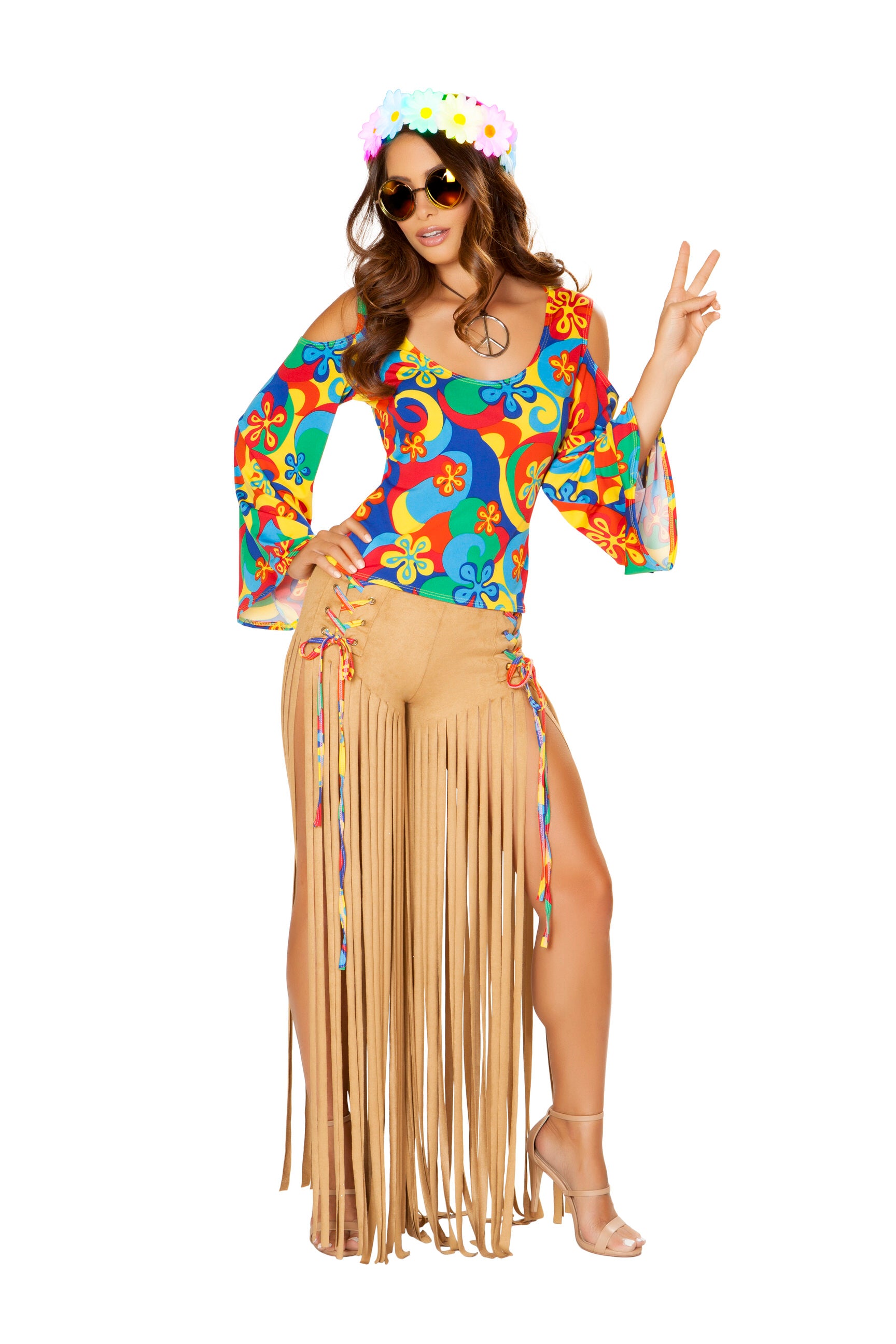 4881 - Roma Costume 2pc Hippie Princess Retro