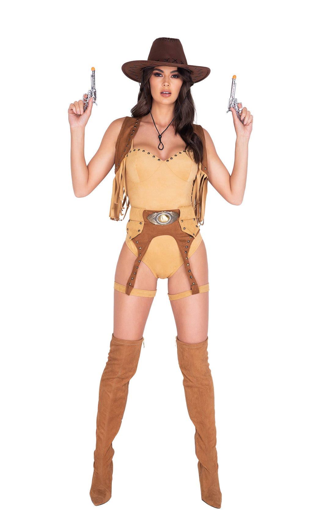 5013 - 4pc Wild West Babe Costume