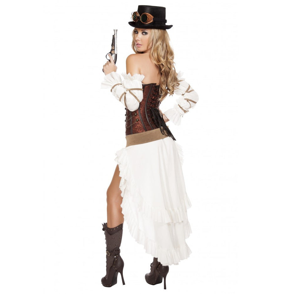 4576- 7pc Sexy Steampunk Babe - Roma Costume Costumes,New Arrivals,New Products - 1